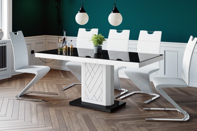 RIVIA 120 table (high gloss)